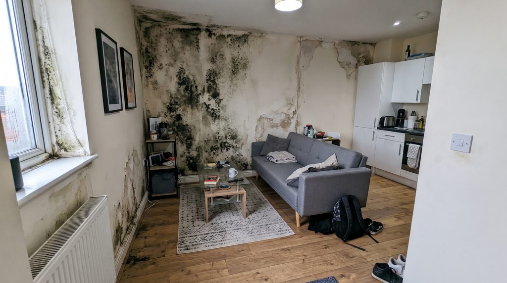 Se você mora em um apartamento pequeno e sente que o mofo aparece mais rápido — na parede do quarto, atrás do guarda-roupa ou no box do banheiro — não é impressão sua. Espaços menores realmente têm mais tendência a acumular umidade, e entender o motivo é o primeiro passo para resolver o problema sem precisar quebrar parede ou chamar pedreiro. Neste guia você vai entender por que isso acontece e quais soluções práticas realmente ajudam a controlar a umidade no dia a dia.