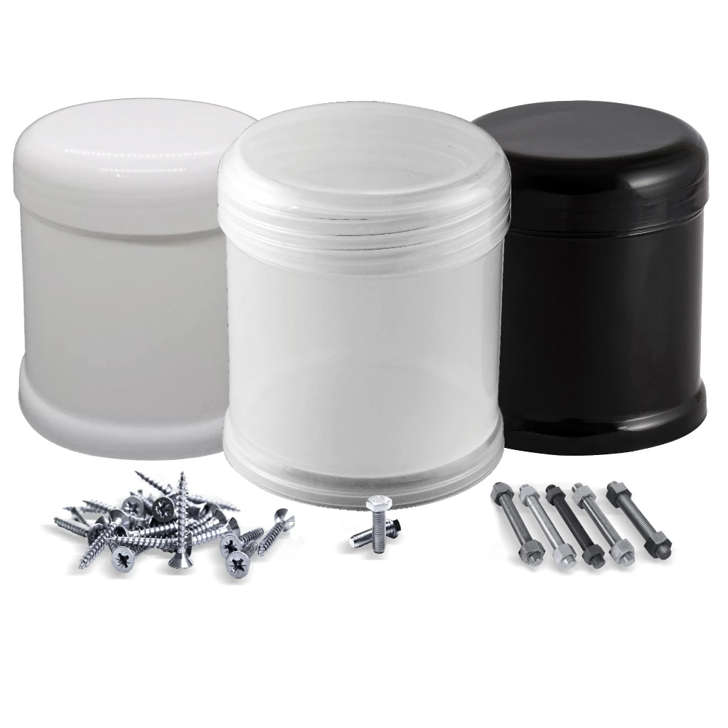Kit com 10 potes plásticos de 350ml, ideais para separar parafusos, fixadores e ferragens por peça durante a desmontagem. Sendo transparentes, facilitam identificar o conteúdo rapidamente e podem ser etiquetados com fita crepe para reforçar a organização.